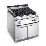 700 Series Gas Lava Rock Grill With Cabinet
