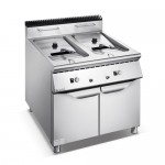 700 Series Gas 2-Tank 2-Basket Fryer With Cabinet