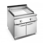 700 Series Electric 2/3 Flat 1/3 Grooved Griddle With Cabinet