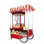 16 Ounces Electric Popcorn Machine with Cart