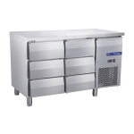 6 Drawers  Fancooling Undercounter Chiller