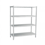 SS304 1.2m 4 Layers Stainless Steel Shelf