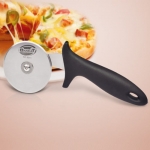 Large Pizza Roller Cutter With Black Plastic Handle