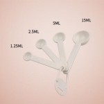 4pcs Plastic Measuring Spoon