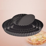 16cm Non-stick Fluted Pie Pan With Removable Bottom