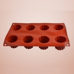 050# Silicon 8 Cups Petit Fours Mould