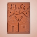 Silicone Christmas House A Style