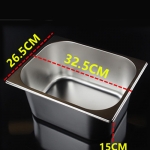 1/2*6.0' Stainless Steel Gastronorm Container