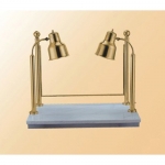 Gilt Dual Heating Lamps Carving Station