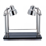 Stainless Steel 4 Heating Lamps Carving Station