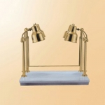 Gilt 4Heating Lamps Carving Station