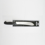 10' Beef Knife With Black Plastic Handle