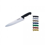 8' Chef Knife With Black Plastic Handle