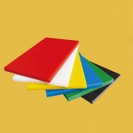 530*325*13mm Yellow Square Plastic Chopping Board