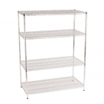 1220mm Chrome Plated Cold Room Wire Shelving