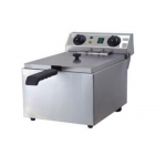 10L Electric 1-Tank and 1-Basket Fryer