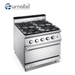 700 Series 4-Burner Gas Range With Oven