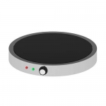 Polished Round Tempered Glass Warming Plate