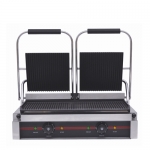 Electric iron contact grill