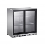 231L 2 Sliding Doors Fancooling Bar Refrigerator