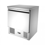 SS304 1 Door Static Cooling Salad Freezer Work Bench