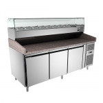 3 Door Fancooling Pizza Prep Station