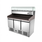 3 Door Fancooling Pizza Prep Station