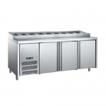 2.1m 3 Doors Fancooling Pizza Prep Station
