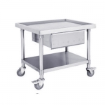 Mobile Bench With Drawer & Under Shelf