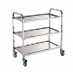Assembling Stainless Steel 3-Layer Service Cart
