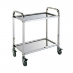 Assembling Stainless Steel 2-Layer Service Cart