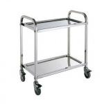 Assembling Stainless Steel 2-Layer Service Cart