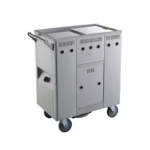 Gas Stainless Steel Rice Noodles Roll Cart