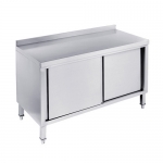 0.12m³ Bench Cabinet With Sliding Doors & Splashback