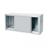 SS304 1.0m Wall Cabinet With Sliding Doors