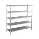 5 Layers Stainless Steel Shelf