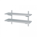 SS304 0.6m 2 Layers Wallshelf