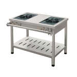 2 Burner Gas Range With Undershelf
