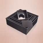 4 Inch Non-stick Square Cake Pan With Removable Bottom