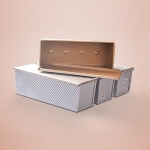 1000g Golden Corrugated Loaf Pan