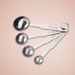 4pcs SS Measuring Spoon