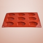 032# Silicon 9 Cups Darioles Mould