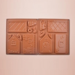 Silicone Christmas House B Style