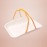 Gold-handle Handheld Bread Basket