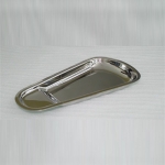 Small Size Stainlees Steel Fan-Shaped Serving Platter