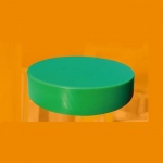 Φ400*100mm Green Round Layered Plastic Chopping Block
