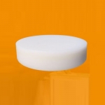 Φ480*200mm White Round Layered Plastic Chopping Block