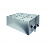 Electric Food 3 Pans Warmer  With Tap