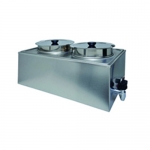 Electric Food 2 Round Pans Warmer