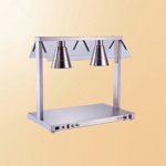 Stainless Steel Double Heating Lamps Station